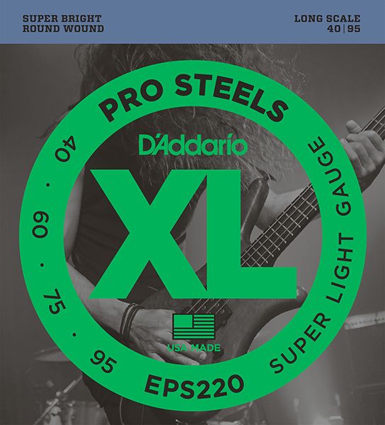Детальная картинка товара D'Addario EPS220 ProSteels в магазине Музыкальный Мир