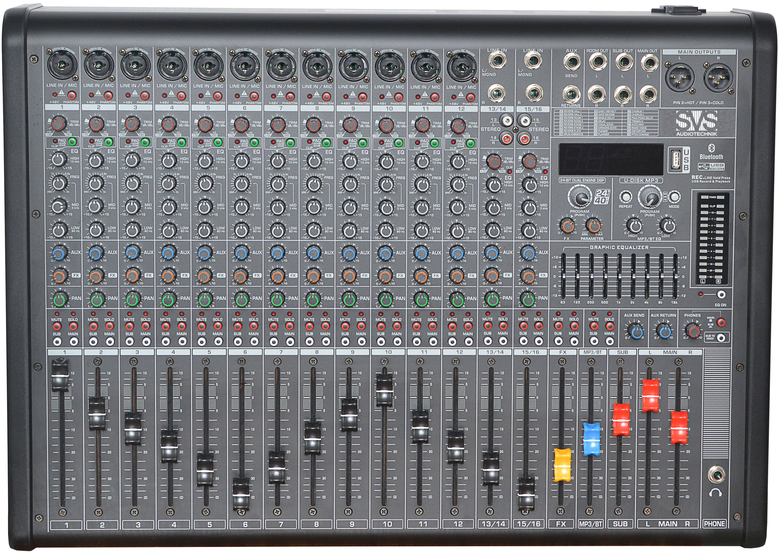 Детальная картинка товара SVS Audiotechnik mixers AM-16 в магазине Музыкальная Тема