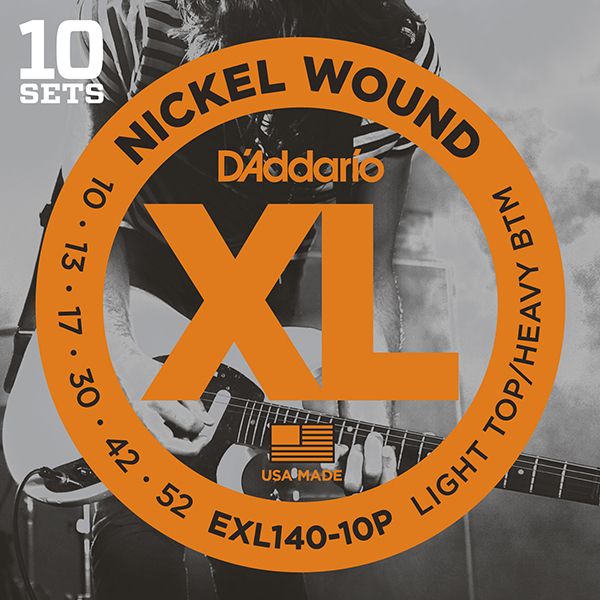 Детальная картинка товара D'Addario EXL140-10P Nickel Wound в магазине Музыкальный Мир