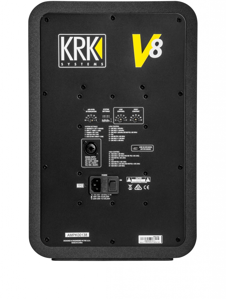 Детальная картинка товара KRK V8S4 в магазине Музыкальная Тема