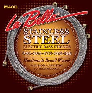Детальная картинка товара La Bella M40-B Hard Rockin' Steel Extra Lights в магазине Музыкальный Мир