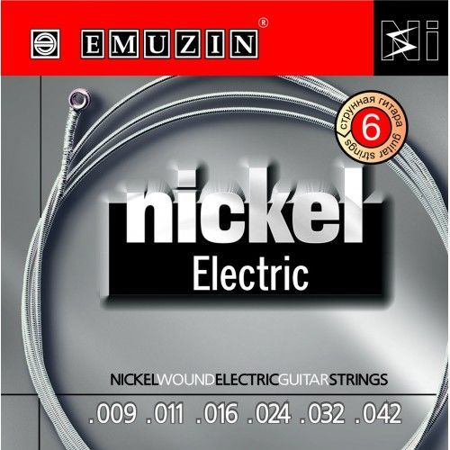 Детальная картинка товара Emuzin 6N9-46 "NICKEL ELECTRIC" в магазине Музыкальный Мир