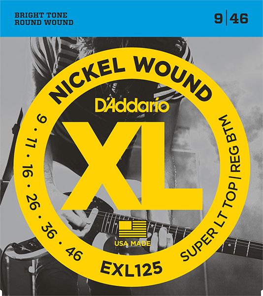 Детальная картинка товара D'Addario EXL125 XL NICKEL WOUND в магазине Музыкальный Мир