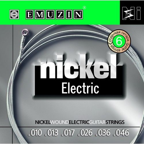 Детальная картинка товара Emuzin 6N10-46 "NICKEL ELECTRIC" в магазине Музыкальный Мир