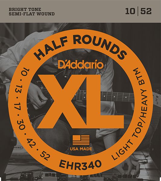 Детальная картинка товара D'Addario EHR340 Half Round в магазине Музыкальный Мир