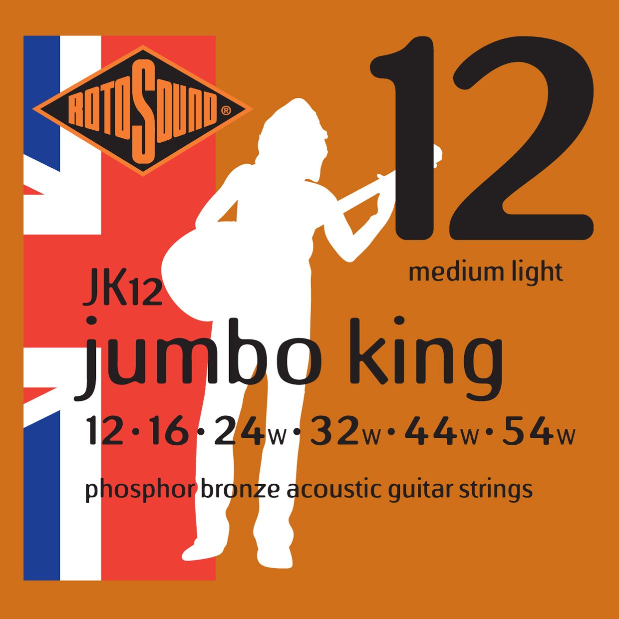 Детальная картинка товара Rotosound JK12 JUMBO в магазине Музыкальный Мир