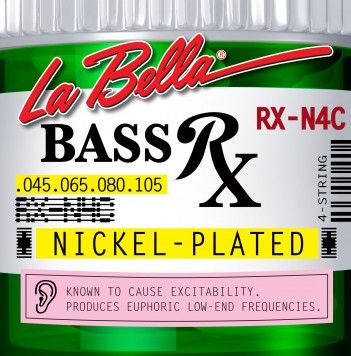 Детальная картинка товара La Bella RX-N4C RX – Nickel в магазине Музыкальный Мир