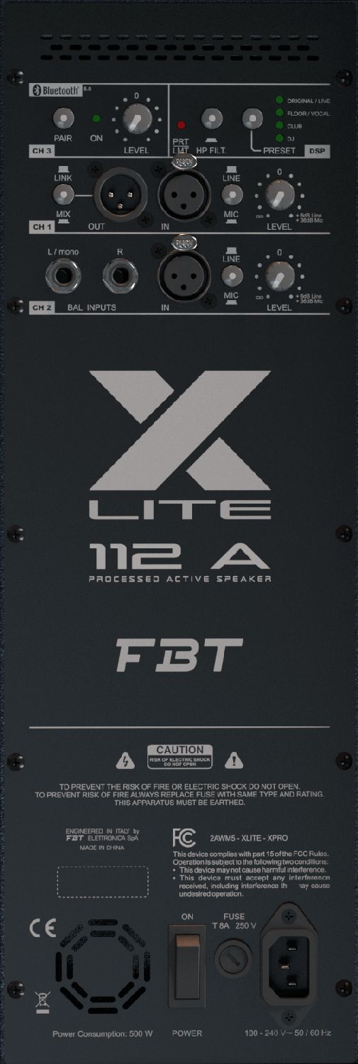 Детальная картинка товара FBT X-LITE 112A в магазине Музыкальная Тема