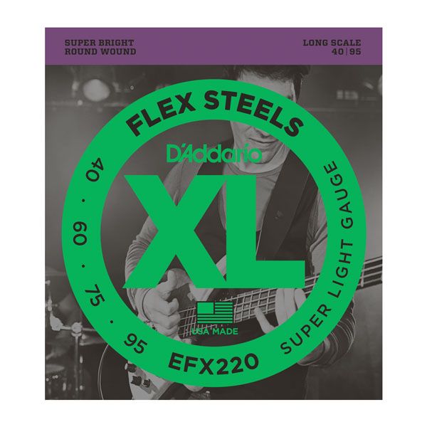 Детальная картинка товара D'Addario EFX220 FlexSteels в магазине Музыкальный Мир
