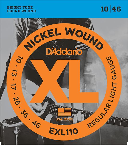 Детальная картинка товара D'Addario EXL110 XL NICKEL WOUND в магазине Музыкальный Мир