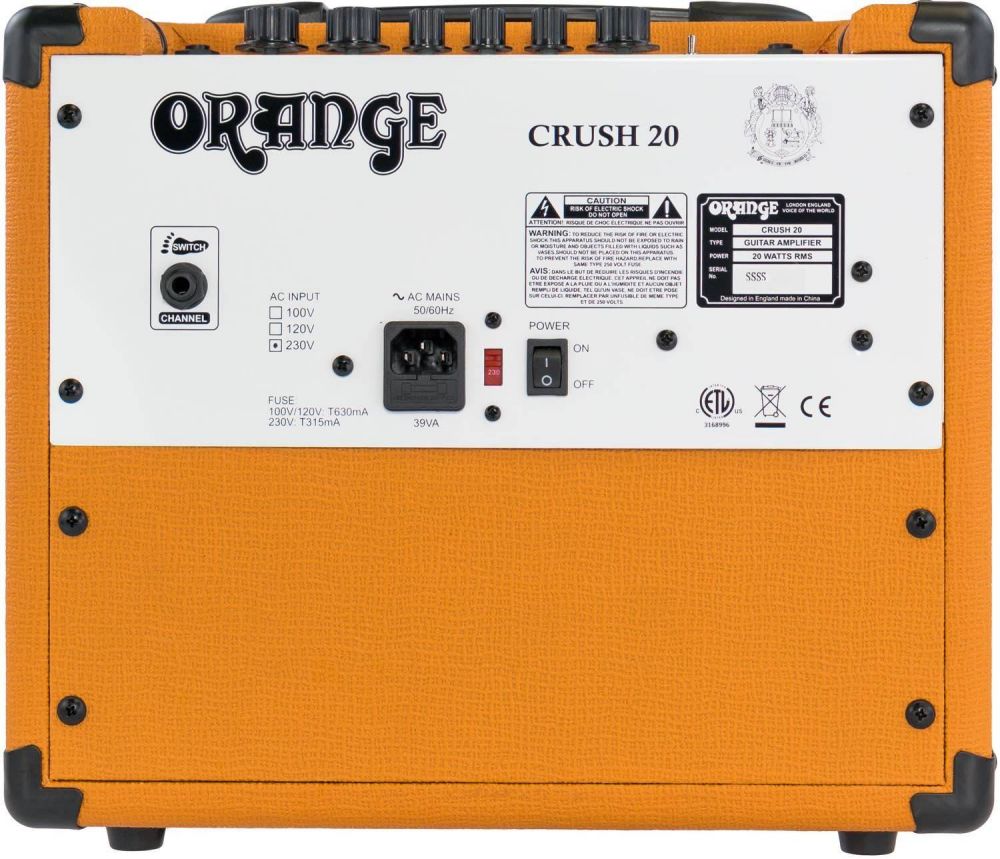 Детальная картинка товара Orange Crush 20 в магазине Музыкальная Тема