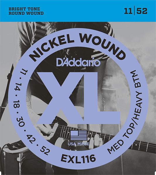 Детальная картинка товара D'Addario EXL116 XL NICKEL WOUND в магазине Музыкальный Мир
