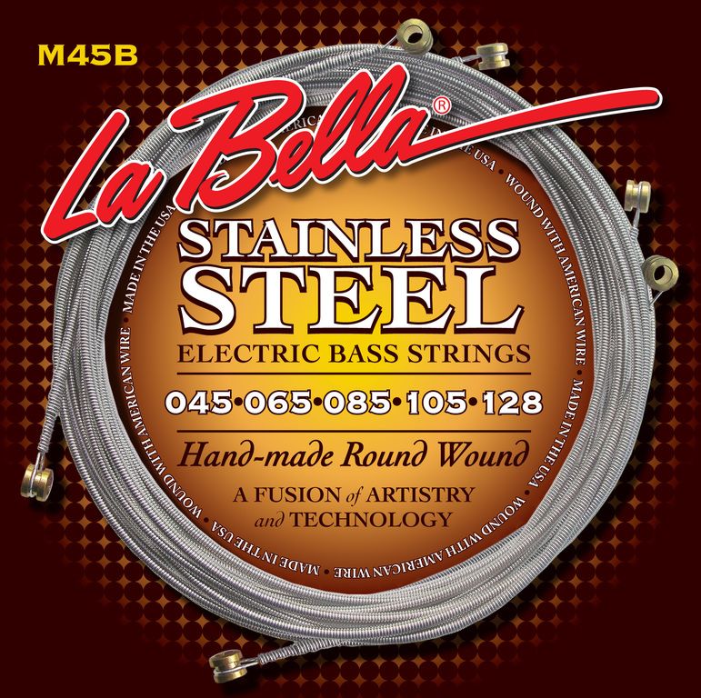 Детальная картинка товара La Bella M45B Hard Rockin' Steel Low "B" в магазине Музыкальный Мир