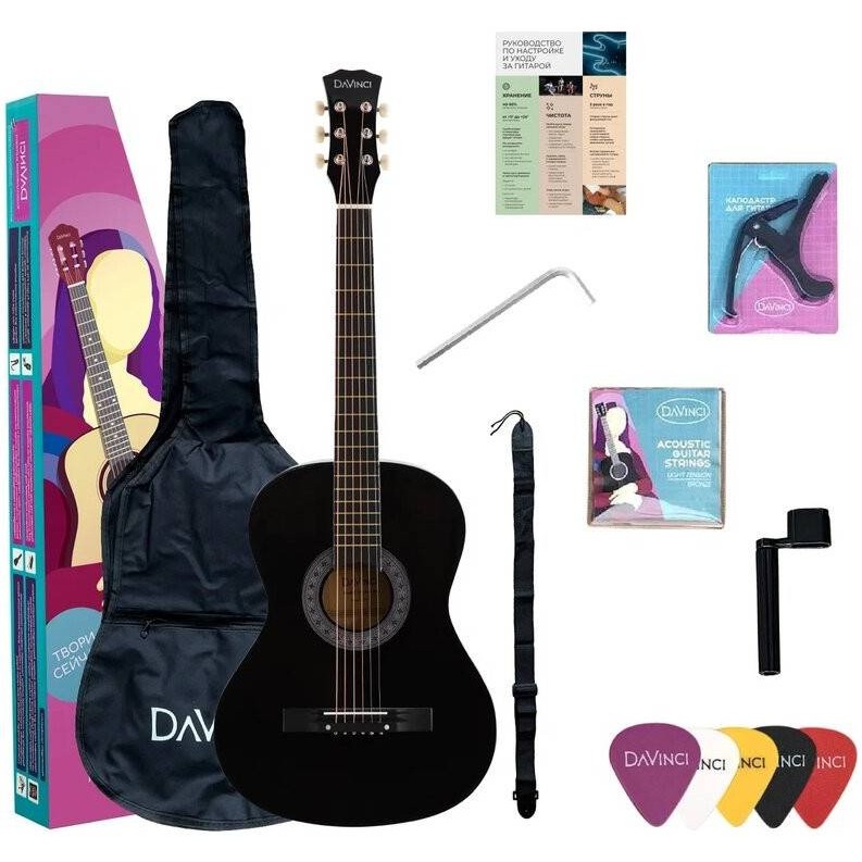 Детальная картинка товара DAVINCI DF-50A BK + Bag в магазине Музыкальный Мир