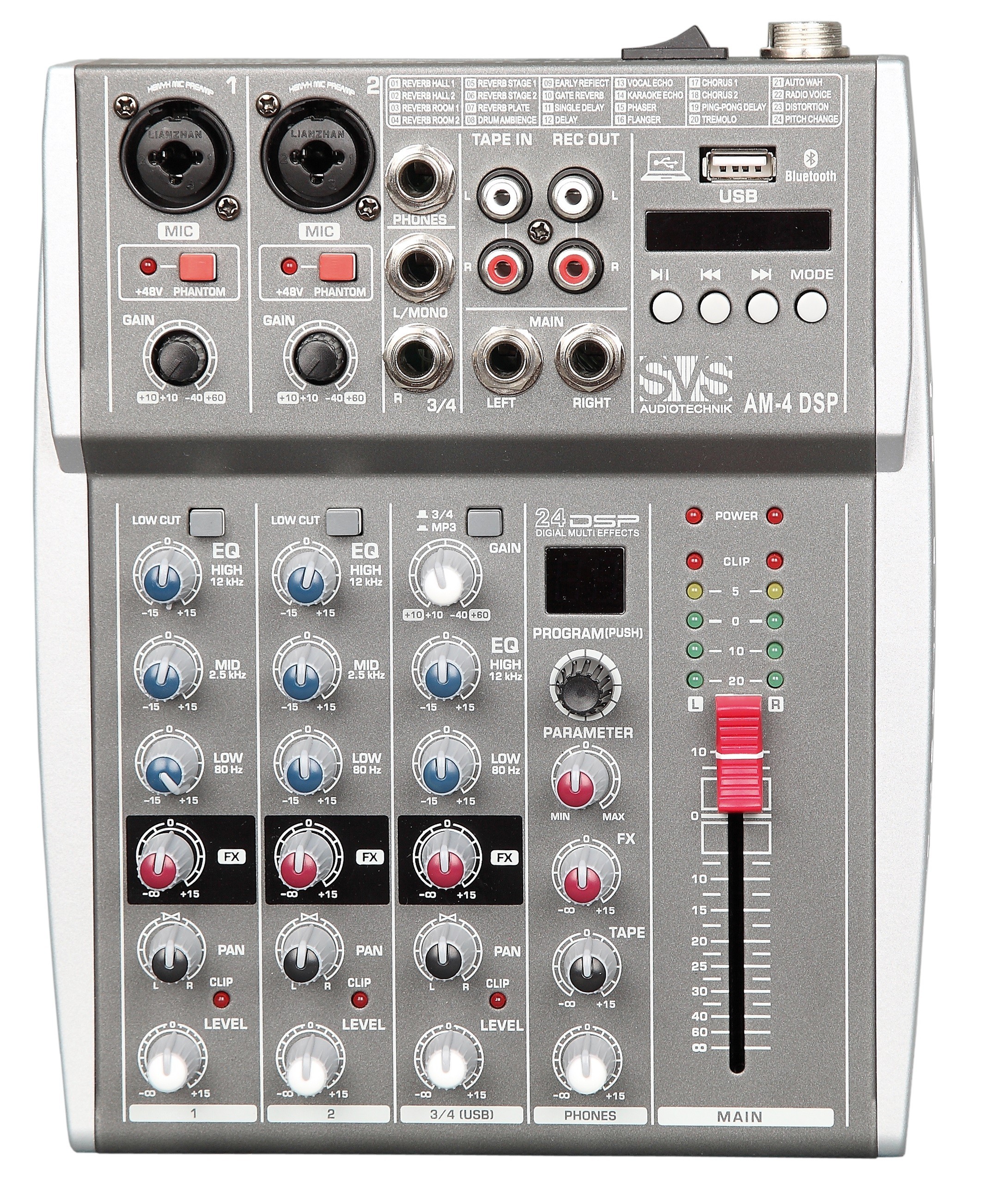 Детальная картинка товара SVS Audiotechnik mixers AM-4 DSP в магазине Музыкальная Тема