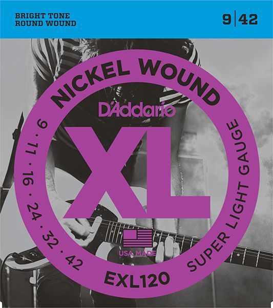 Детальная картинка товара D'Addario EXL120 XL NICKEL WOUND в магазине Музыкальный Мир